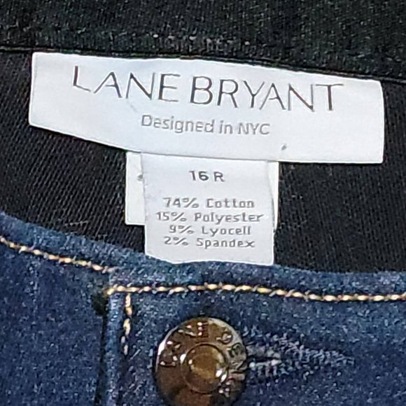Lane Bryant Straight Fit High-Rise Boot Jean Medium Wash Size 16 - Picture 4 of 15